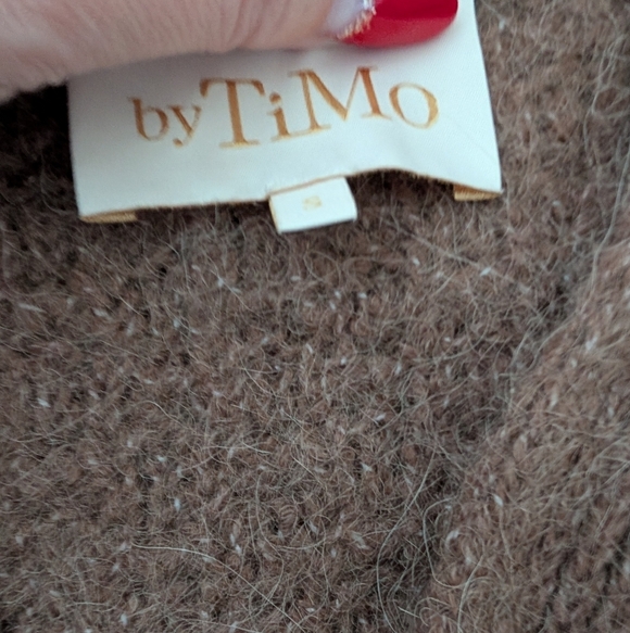 byTimo  Alpaca Blend Button-Up Cardigan - Picture 6 of 7